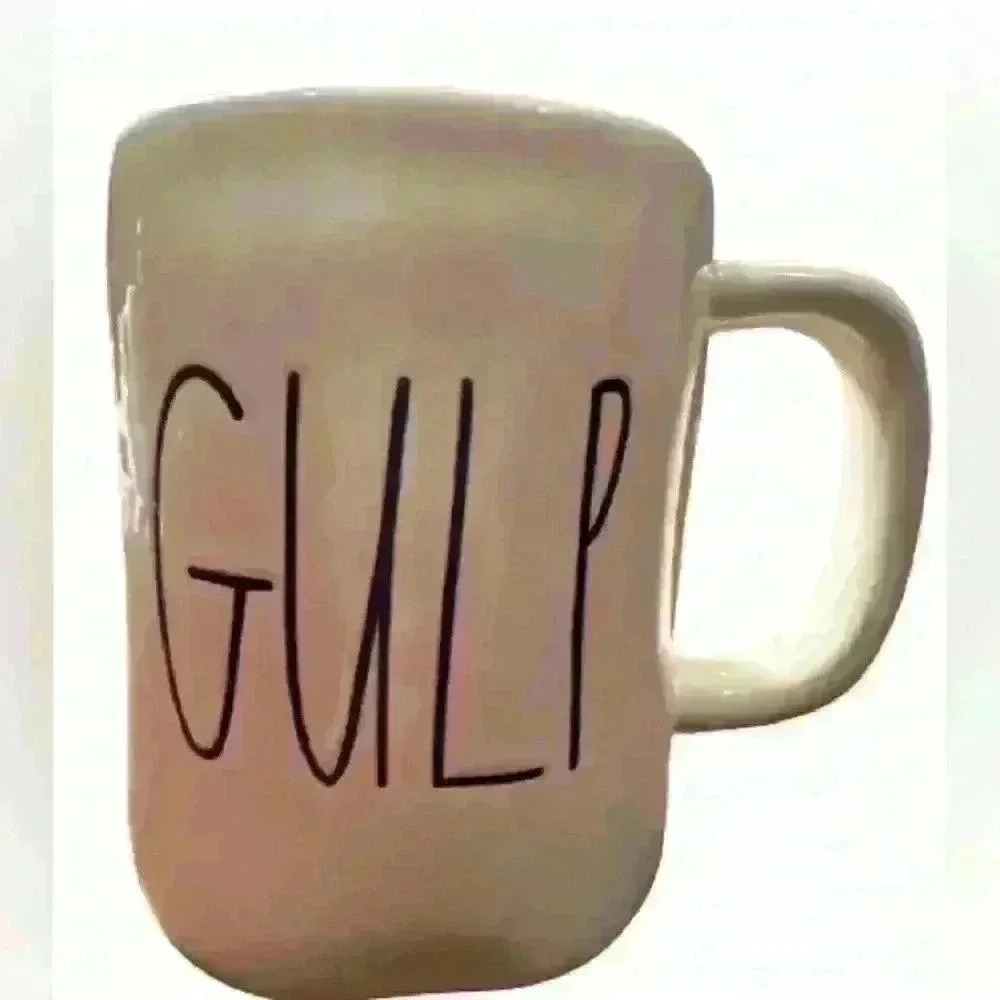 Rae Dunn “Gulp” coffee mug